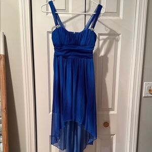 Bold Blue Teen Dance Dress
